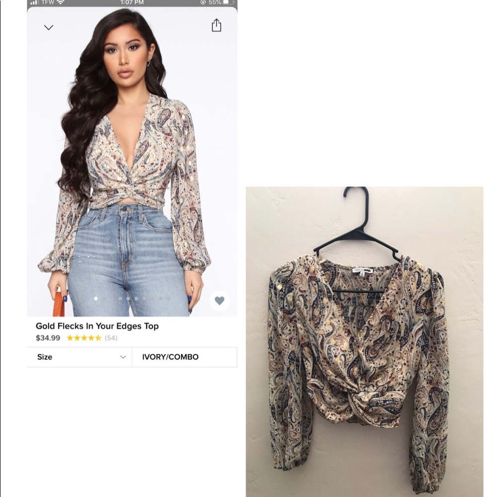 Fashion nova blouse